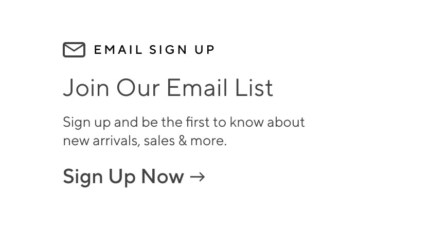 Email Sign Up